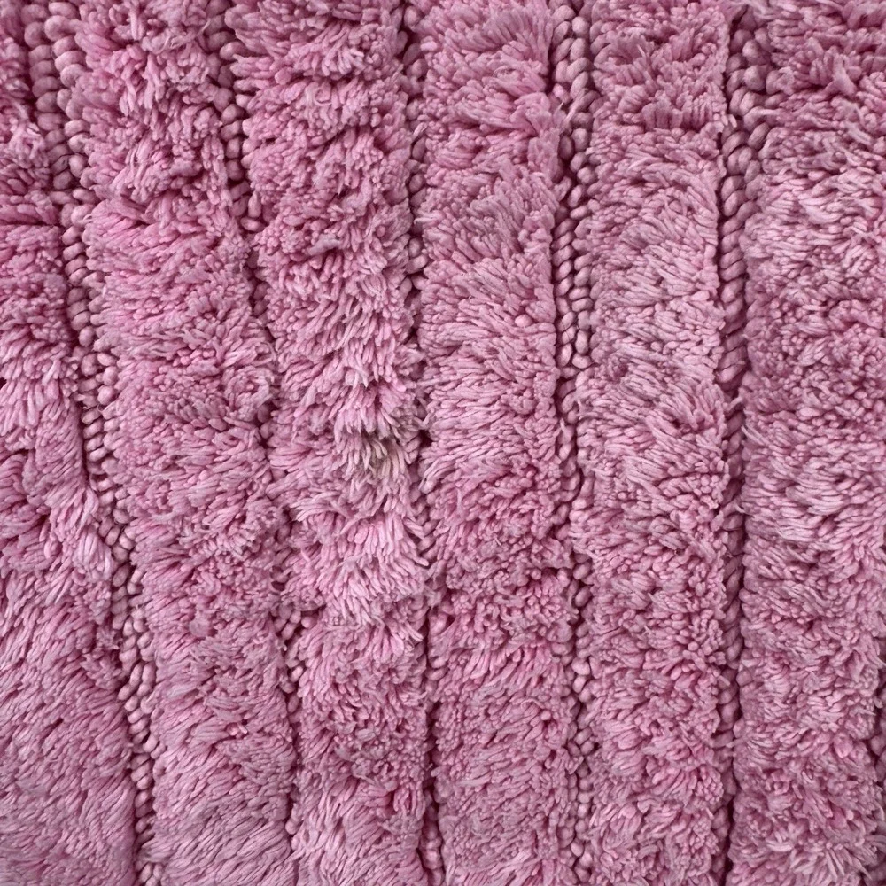 Lauren Ralph Lauren Heavyweight Bath Mat Rug Pink 100% Cotton 42